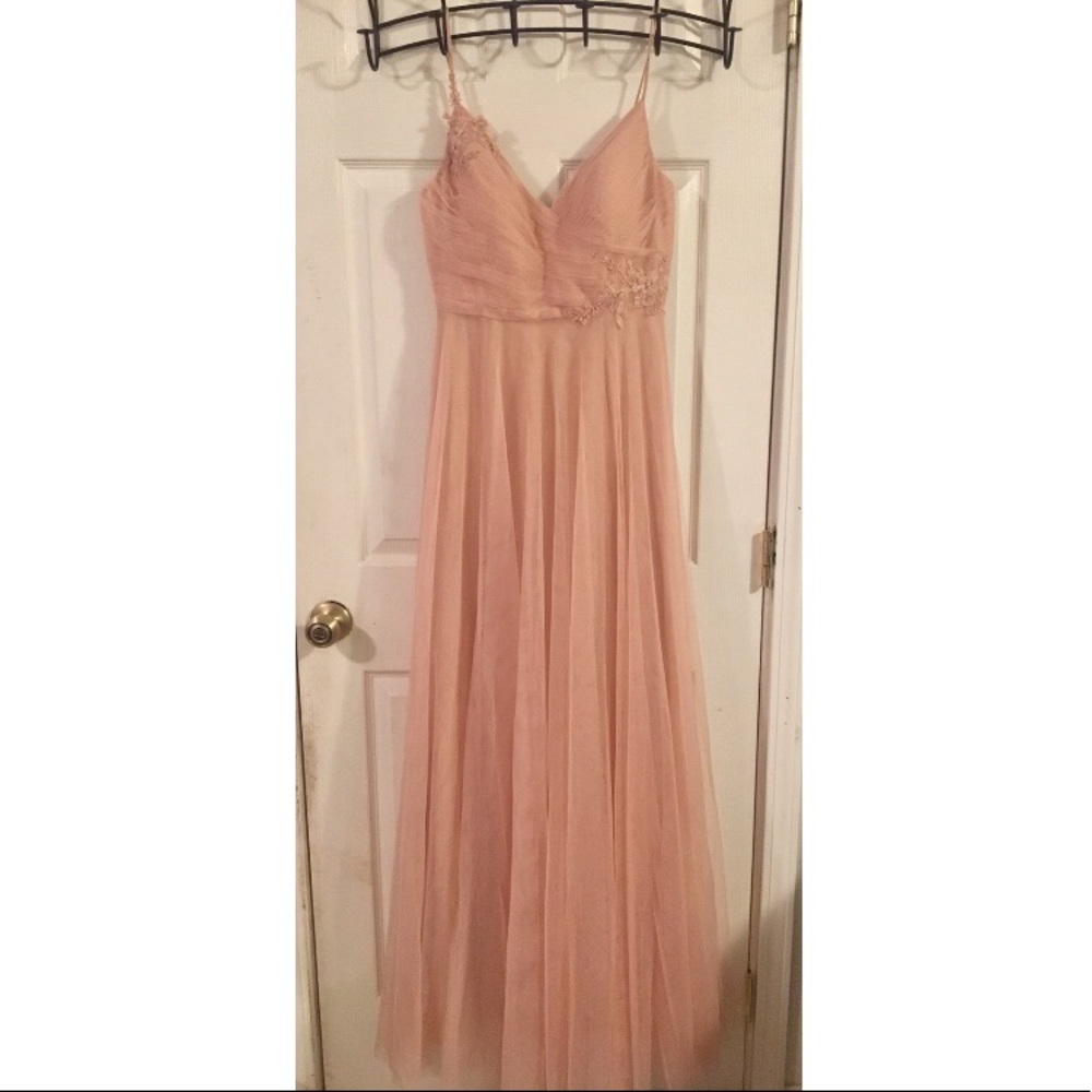 Jenny Yoo Brielle Dress Blush Pink